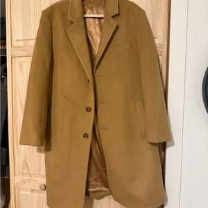Michael Kors Men's Camel Trench Coat NWOT